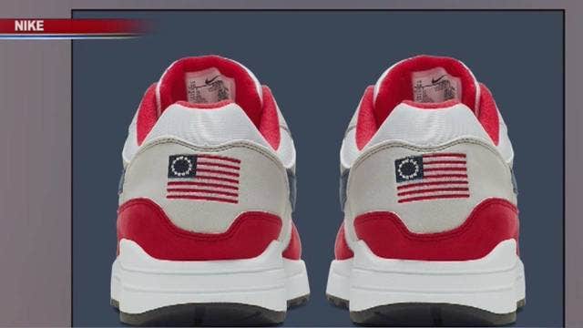 Report: Nike pulls 'Betsy Ross Flag' sneaker after Kaepernick complaint