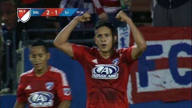 Ulloa lifts FC Dallas past San Jose Earthquakes, 2-1