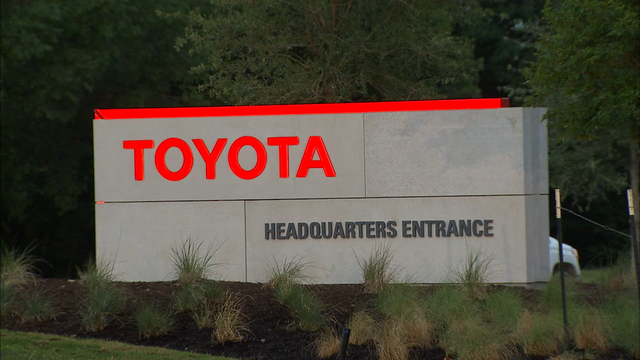 It's move-in day at Toyota headquarters in Plano