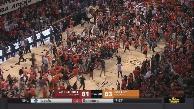 Young gets 48, but No. 4 Oklahoma falls to Oklahoma St in OT