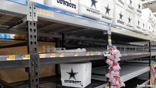 Houstonians refuse to buy Dallas Cowboys coolers during Hurricane Harvey
