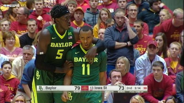 Baylor upsets No. 13 Iowa State 94-89