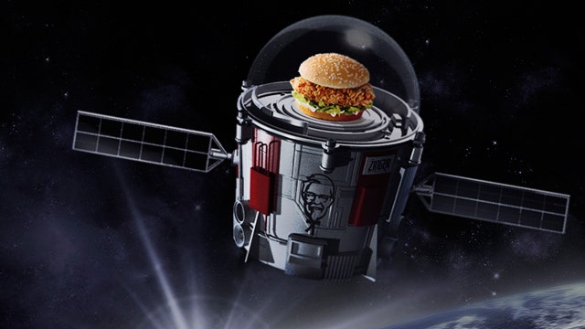 KFC to send chicken sandwich to edge of space on balloon