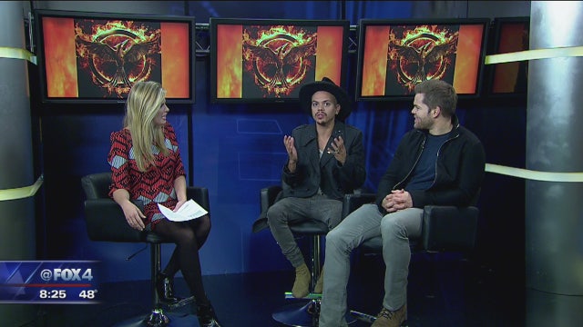 Wes Chatham and Evan Ross from The Hunger Games