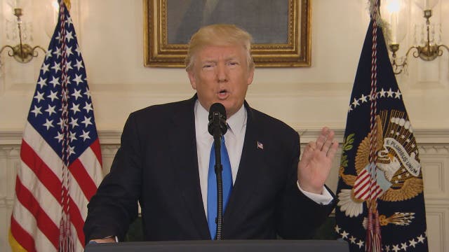 The sad duty now his, Trump calls for unity after shooting