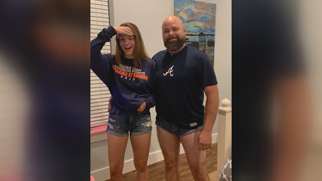 Dad wears short shorts to teach daughter an important lesson