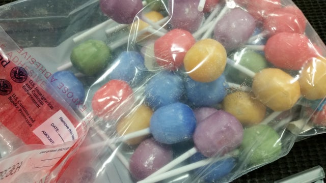 Heroin hidden in lollipops seized at Dulles International Airport