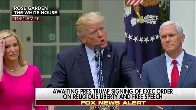 Trump limits IRS action over church political activity
