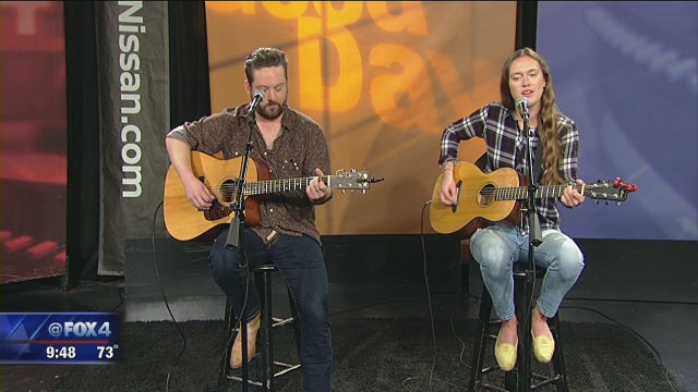 Lilly Winwood & Chris Monteverde perform together in Flower Mound