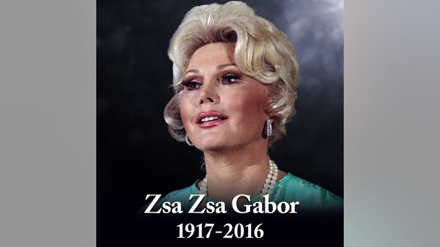 Zsa Zsa Gabor, Hungarian-American actress and socialite, dies at 99
