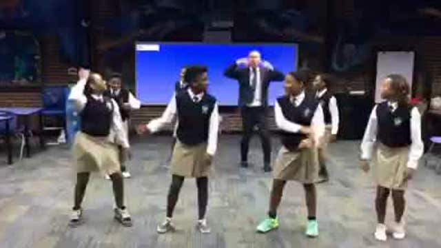 Video of Atlanta teacher dancing with students goes viral