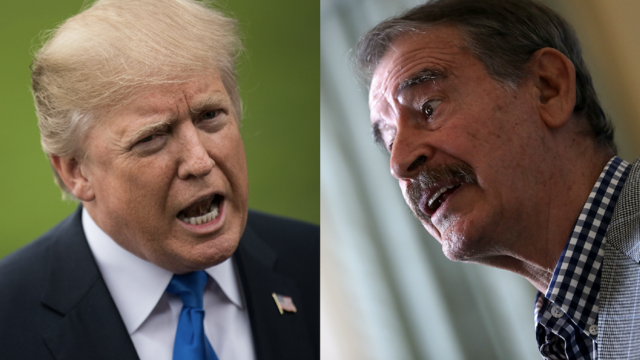 Mexico's Vicente Fox trolls Trump, announces mock 2020 run for White House