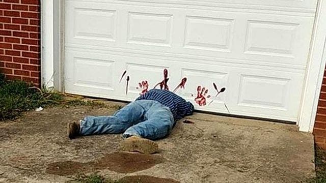 'Decapitated body' is really Halloween decoration, police say