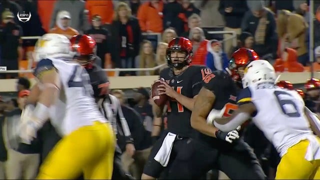 Cornelius leads Oklahoma St. past West Virginia, 45-41