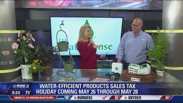Texas holds tax holiday for water-efficient products
