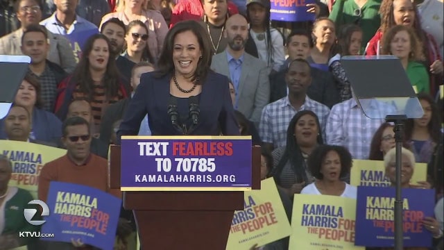 White House hopeful Kamala Harris says she can unify country