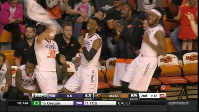 Newberry leads Oklahoma State past TCU 69-48