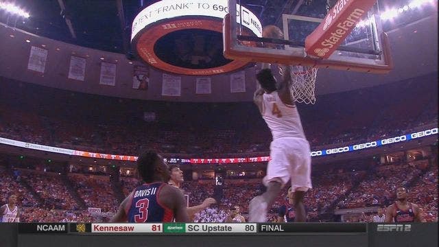 Bamba leads Texas past Mississippi 85-72