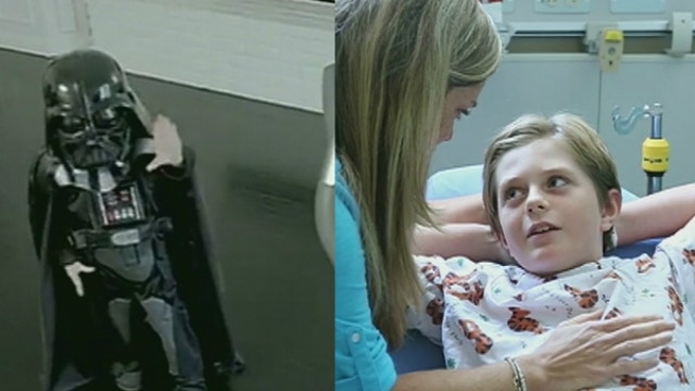 Child who played 'Little Darth Vader' receives new heart valve