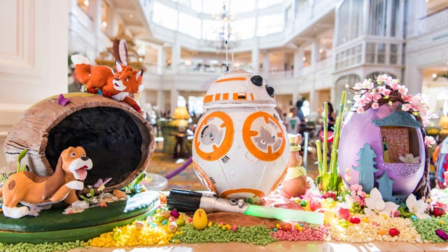 Disney resort's chocolate Easter egg works of art took months to make