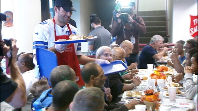 A look at Tony Romo's selfless acts off the football field