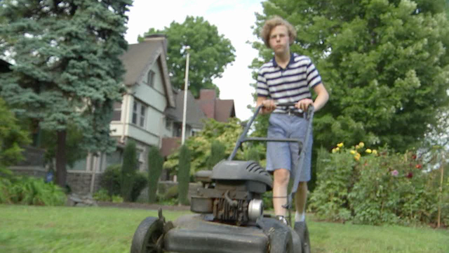 14-year-old Overbrook boy helps elderly woman who was cutting her lawn with scissors