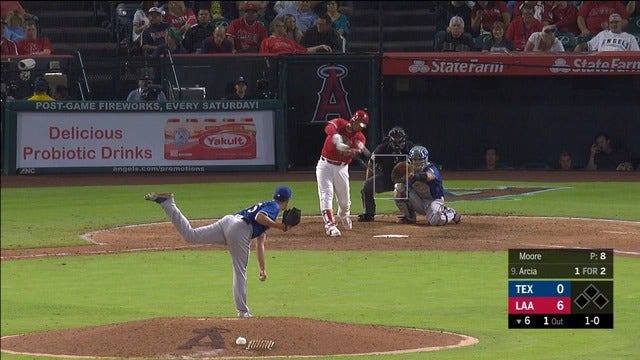 Rookies Arcia, Fernandez power Angels to 8-1 win over Rangers