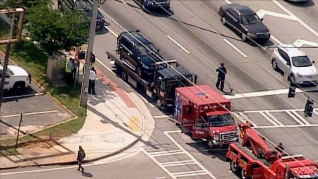 Police: Woman steals ambulance, wrecks it