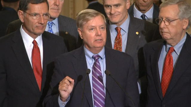 Sen. Graham implores colleague to vote for GOP health bill