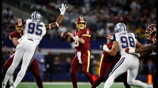 Pass rusher Irving among 3 ruled out for Cowboys vs Giants