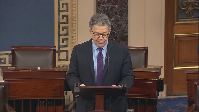 Sen. Al Franken resigns amid sexual misconduct allegations