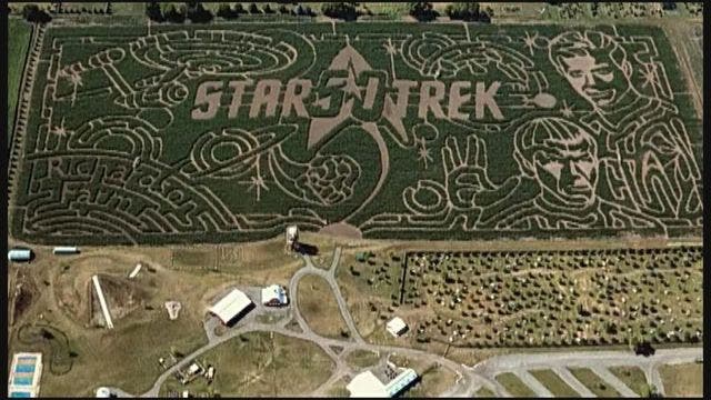 Massive Star Trek maze in Illinois is world's largest