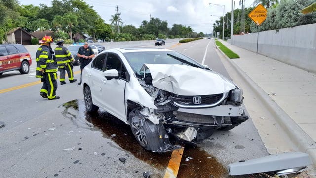It wasn't 'itsy bitsy,' but spider causes Florida car crash