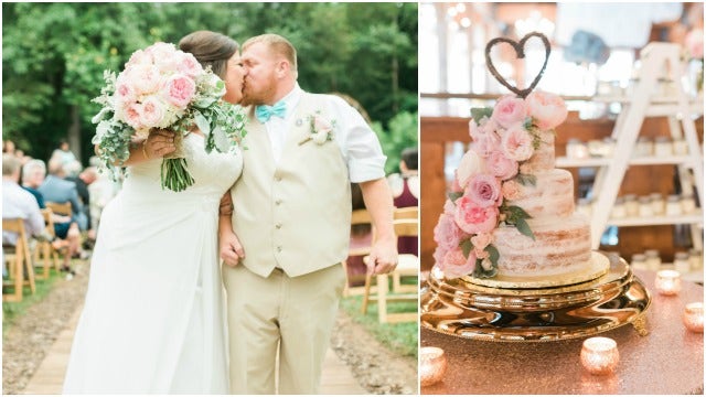 Last-minute dream wedding for Irma evacuees