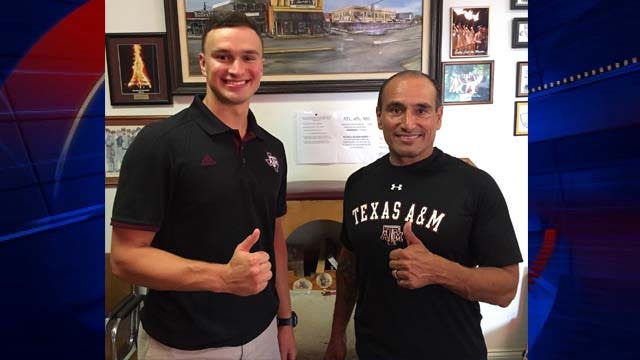Commandant buys boots for A&M cadet who protected mascot
