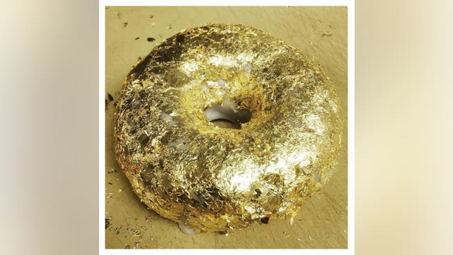There's a 24-karat gold doughnut in Los Angeles that costs $100