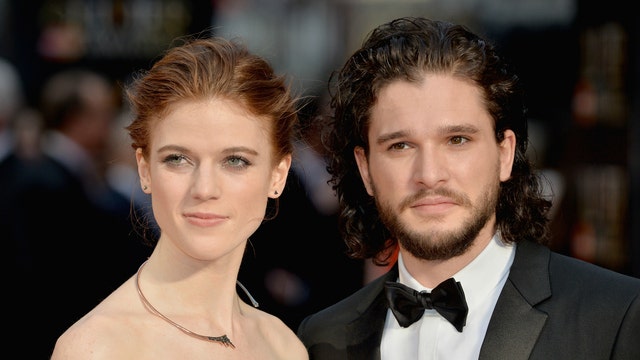 ‘Game of Thrones' co-stars Kit Harington, Rose Leslie wed