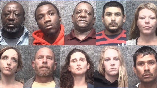 11 arrested in South Carolina prostitution bust