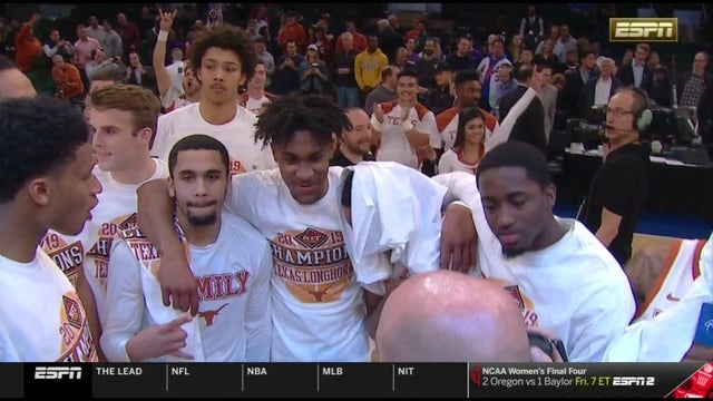 Hook 'em! Texas tops Lipscomb to win NIT championship