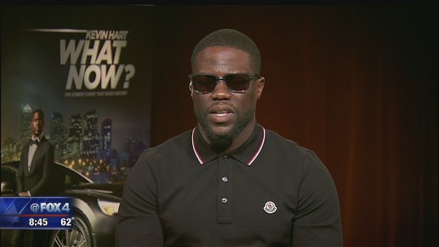 Actor Kevin Hart stars in 'What Now?'