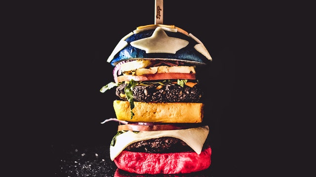 Will you take on this 'Wonder Woman' burger?
