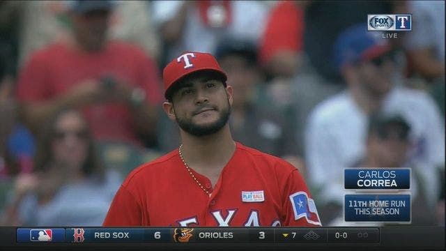 Rangers put Perez on DL after LHP hurts right thumb at hotel