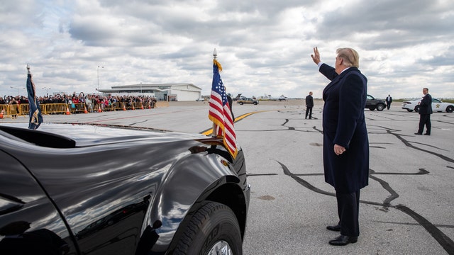 Trump delivers Thanksgiving message to US service members