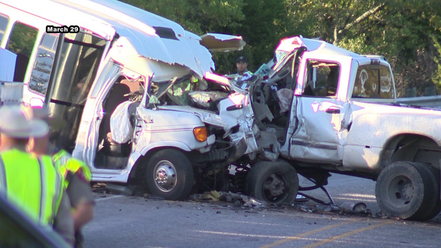 Records: Driver who collided with church bus had taken pills