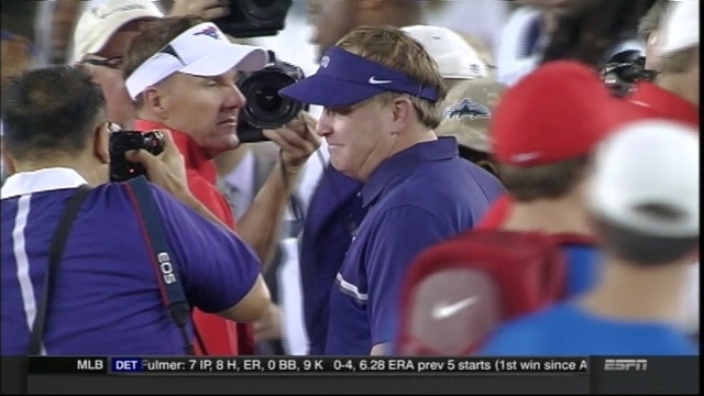 Hill tosses 2 2nd-half TDs, TCU pulls away from SMU 33-3