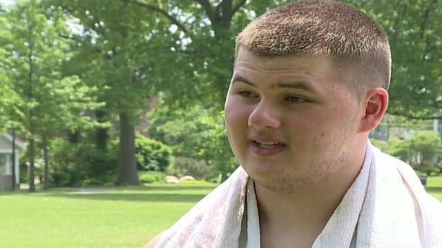 Teen saves 4-year-old's life just 20 minutes into his summer job as lifeguard