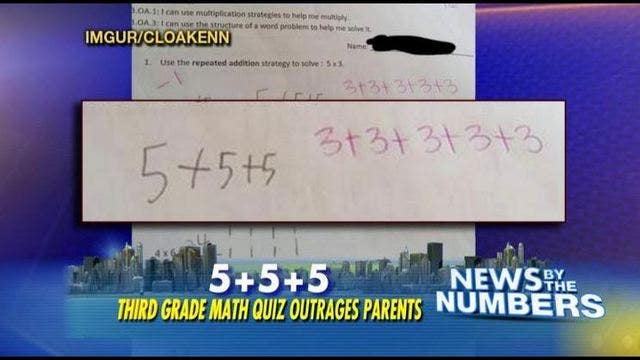 Another Common Core math problem has parents baffled