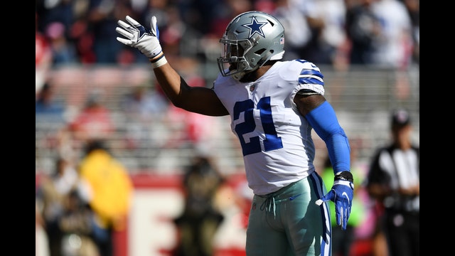Elliott's 3 TDs, 219 yards lead Cowboys past 49ers 40-10