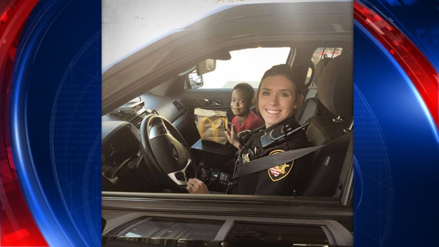 Ohio deputy treats boy to breakfast and ride to school