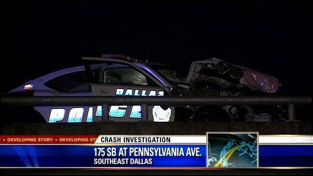 Officer hits stalled car on Hwy. 175